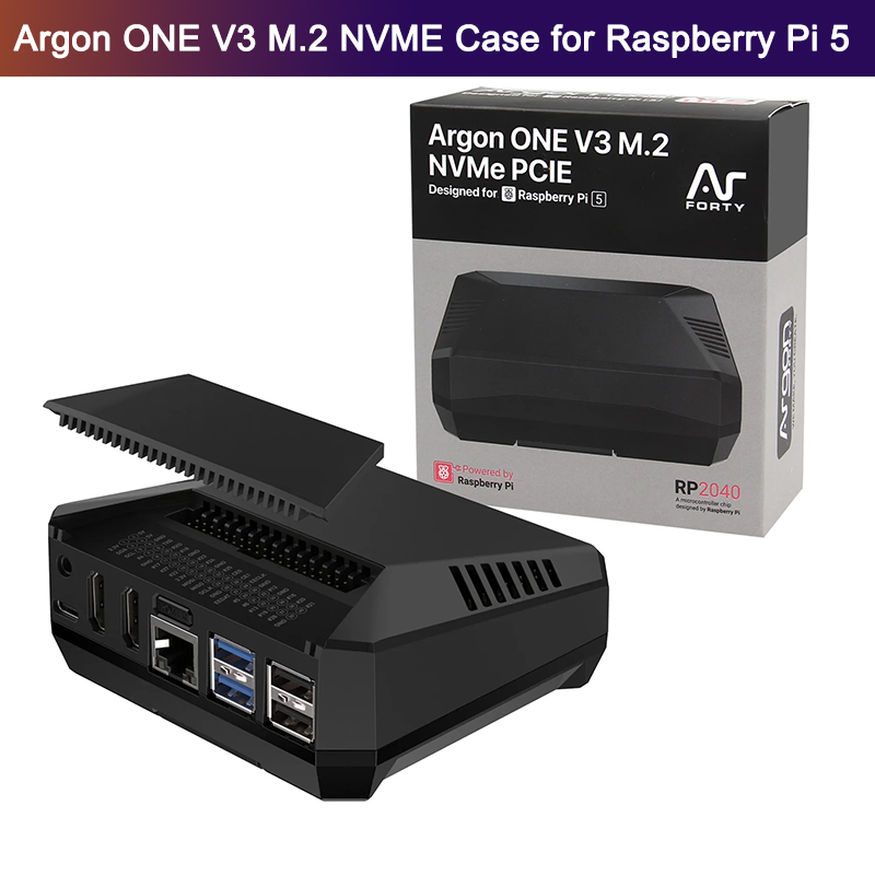 حافظة Argon ONE V3 M.2 NVME لـ - مراجعة Argon One V3 M.2 Nvme Case وسعره