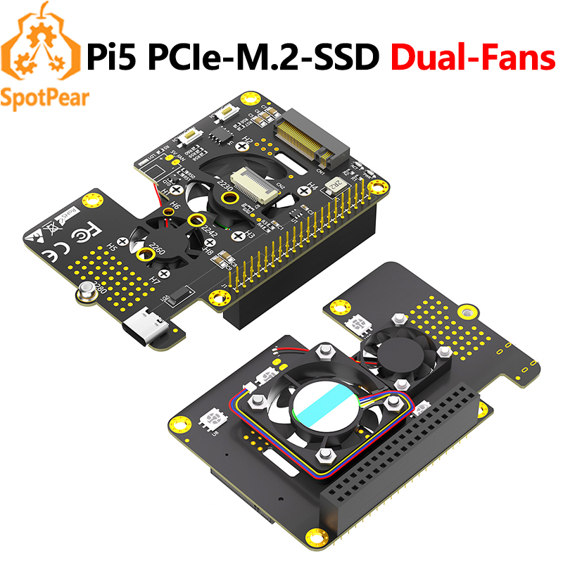 قبعة توت العليق 5 Pi cie إلى M - مراجعة Argon One V3 M.2 Nvme Case وسعره